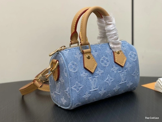 Fake Louis Bags VUITTON LOUIS SPEEDY-16-10-7.5cm NANO 0708